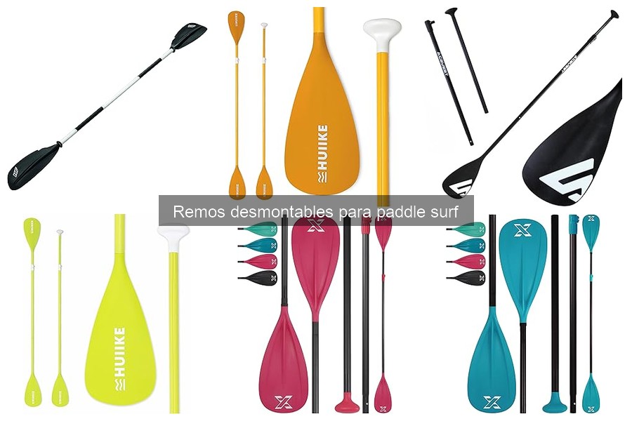 Guía de instalación y ajuste de remos desmontables paddle surf