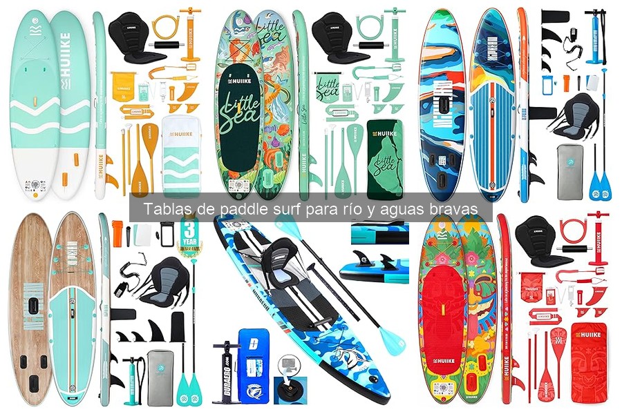 Guía de Tablas de Paddle Surf para Ríos y Aguas Bravas