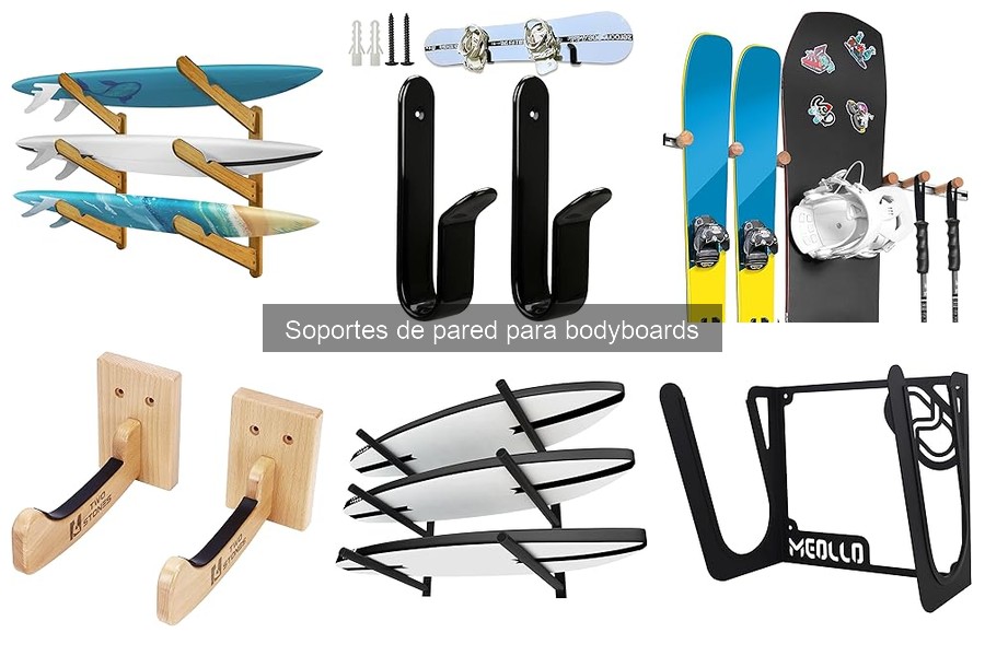 Guía para elegir el mejor soporte de pared para bodyboards