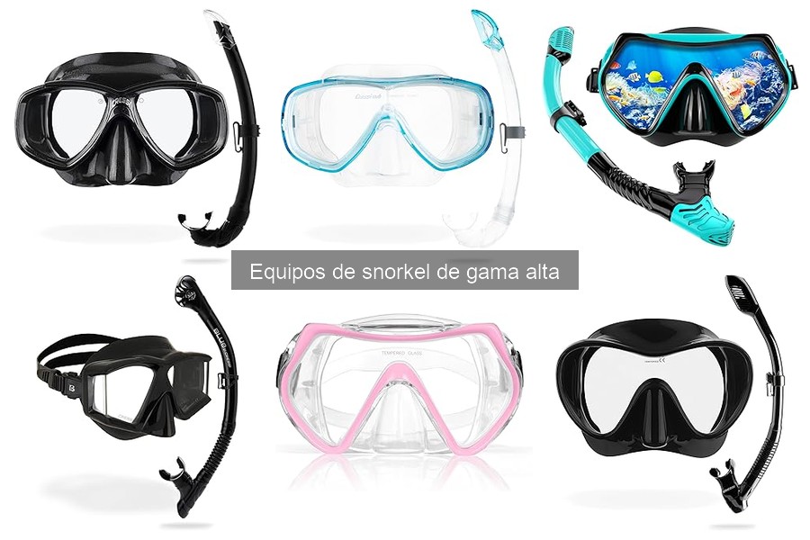 Guía para elegir equipos de snorkel de gama alta