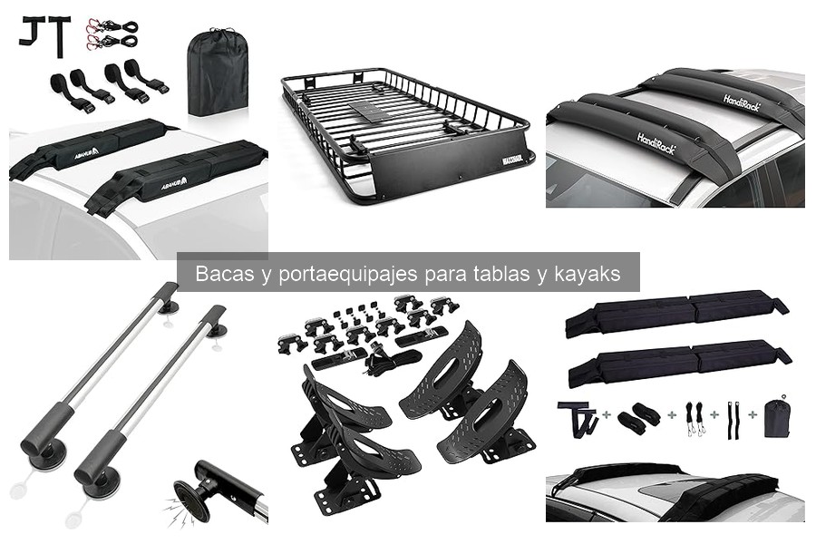 Guía para elegir la baca ideal para tablas y kayaks