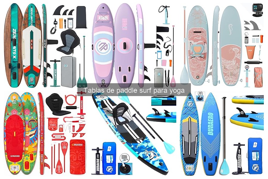 Guía para Elegir la Mejor Tabla de Paddle Surf para Yoga