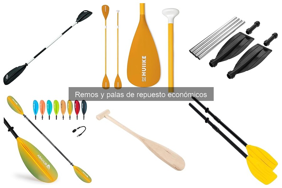 Guía para Elegir Remos y Palas de Repuesto Económicos