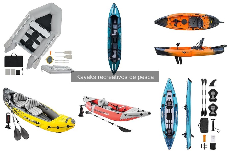 Guía para elegir un kayak recreativo de pesca ideal