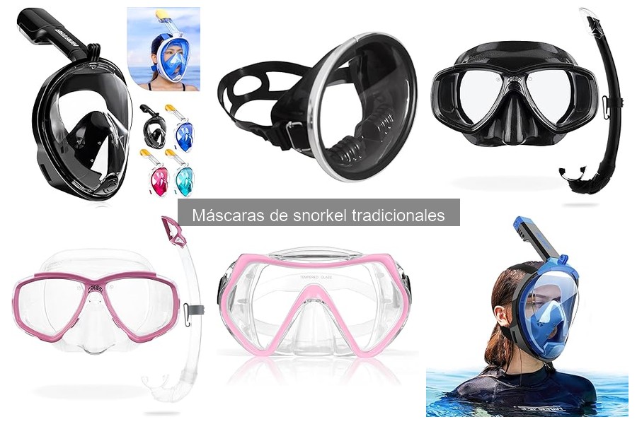Guía para Elegir una Máscara de Snorkel Tradicional Adecuada