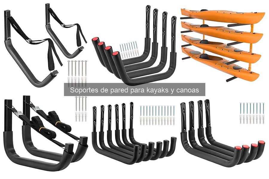 Guía para instalar un soporte de pared para kayak fácilmente