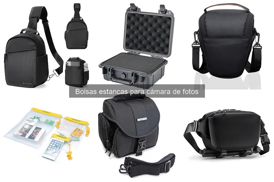 Guía sobre bolsas estancas para cámaras de fotos