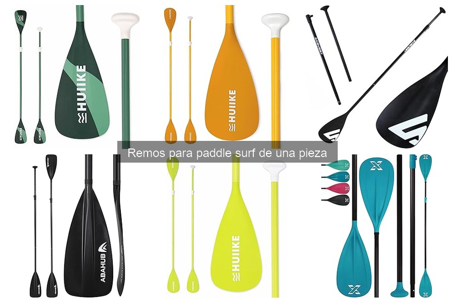 Guía sobre Remos para Paddle Surf de una Pieza