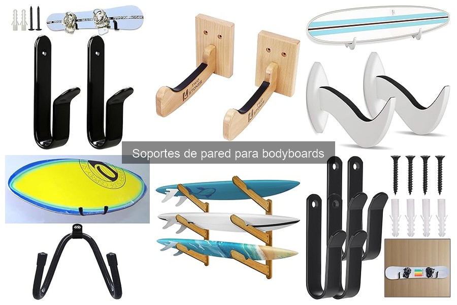 Guía sobre soportes de pared para bodyboards: ¿qué son?