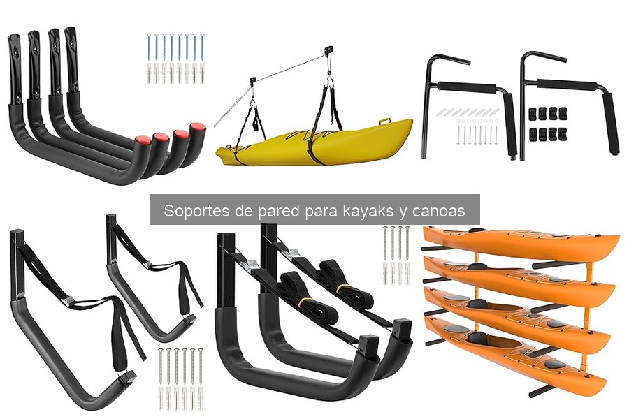 Guía sobre soportes de pared para kayaks: ¿qué son?