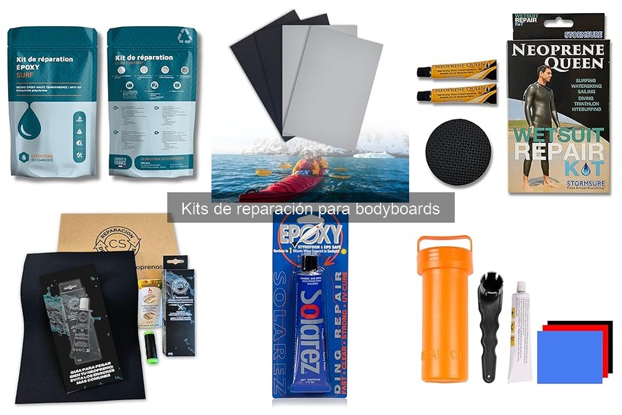 Herramientas Esenciales en un Kit de Reparación para Bodyboards