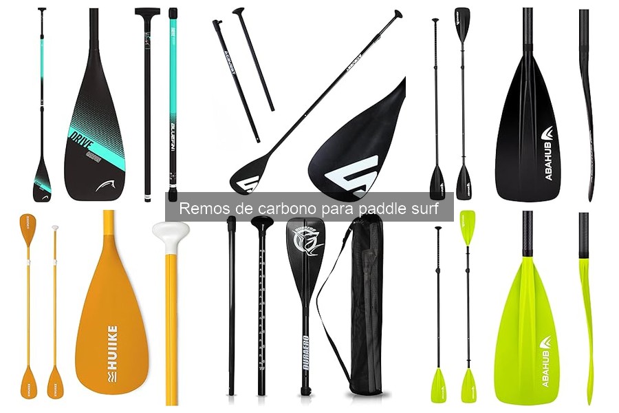Impacto del peso del remo en el rendimiento del paddle surf