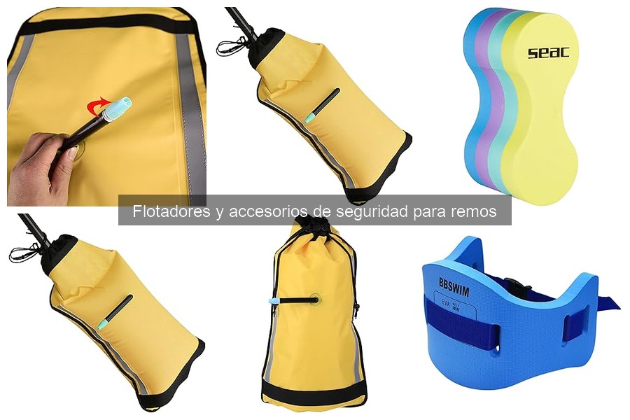 Instrucciones para Usar Flotadores de Seguridad en Remos
