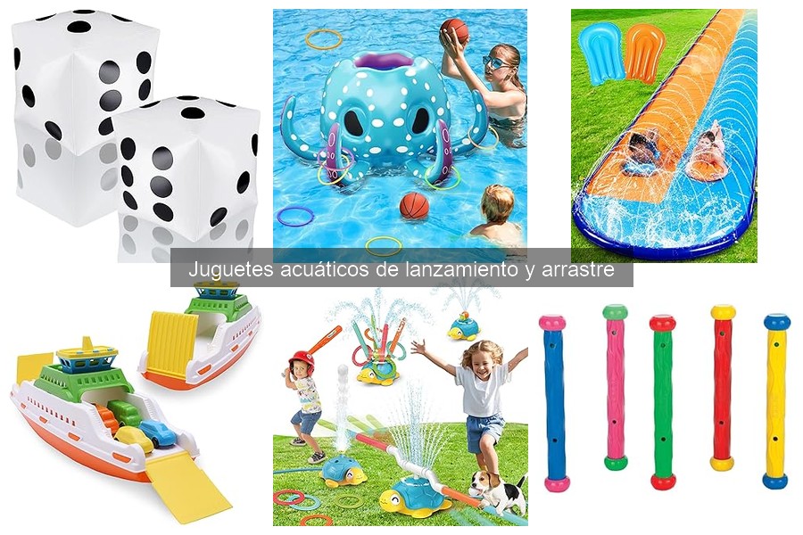 Juguetes acuáticos de lanzamiento: ¿Dónde comprarlos baratos?