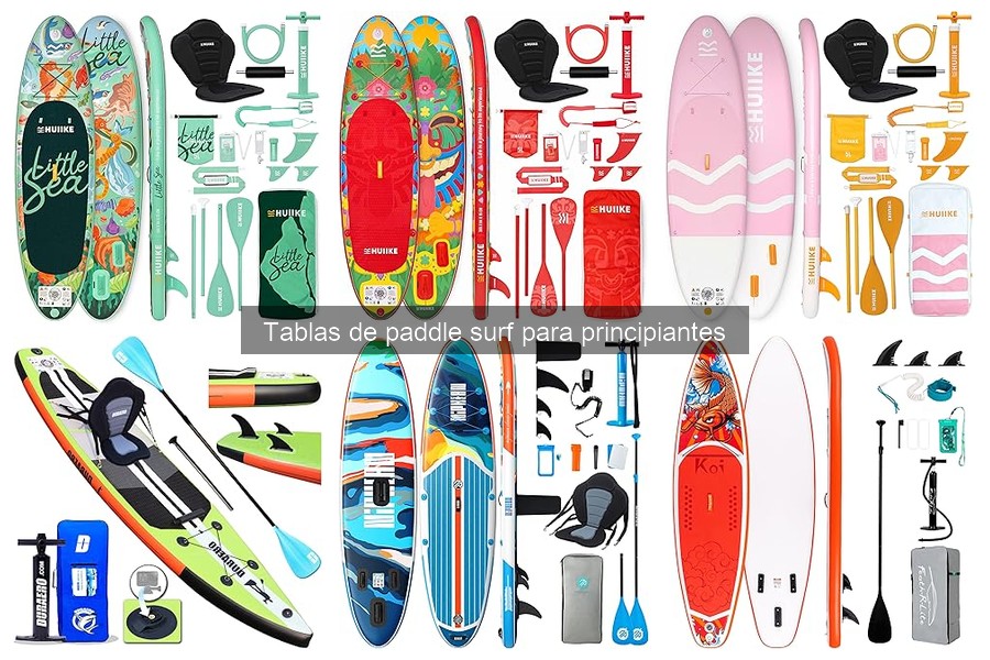 Las mejores tablas de paddle surf para principiantes