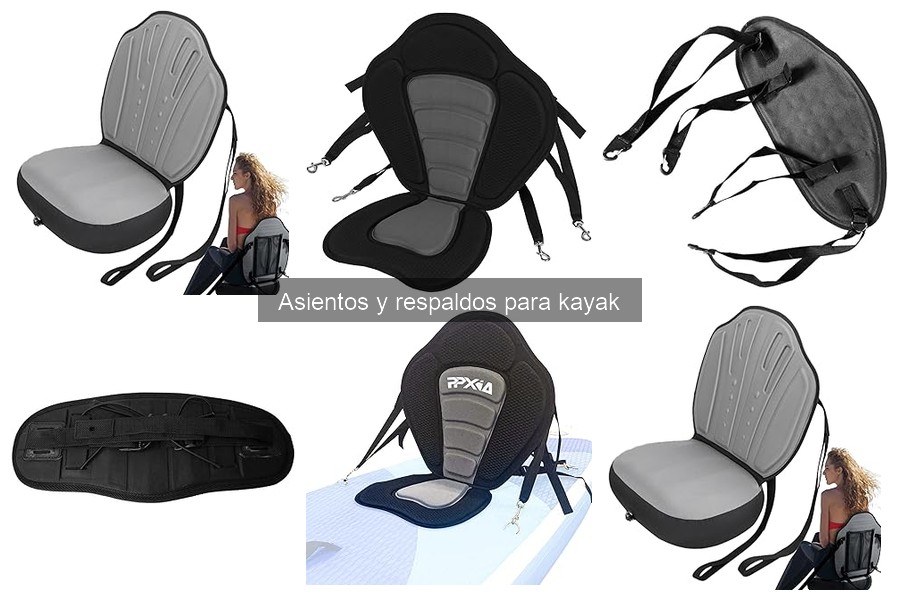 Los mejores asientos y respaldos para kayak: comodidad garantizada