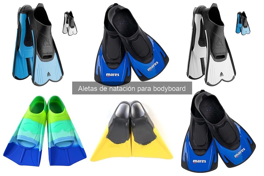 Mantenimiento de aletas de bodyboard: limpieza y cuidados