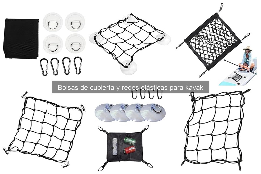 Mantenimiento de bolsas de cubierta para kayak: consejos prácticos