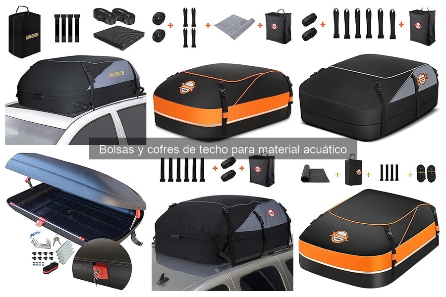 Mantenimiento de Bolsas y Cofres de Techo para Deportes Acuáticos