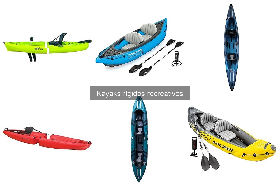 Mantenimiento de kayaks rígidos recreativos: consejos útiles