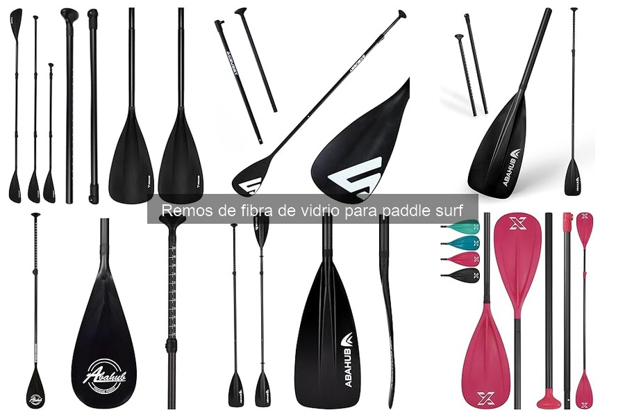 Mantenimiento de remos de fibra de vidrio para paddle surf