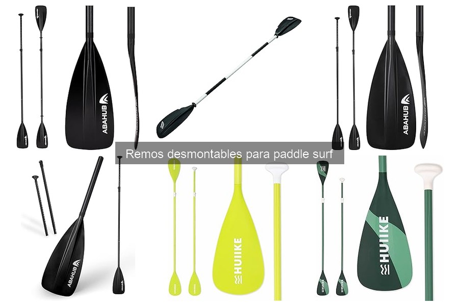 Mantenimiento de Remos Desmontables para Paddle Surf