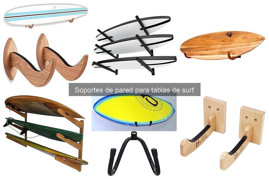Mantenimiento de Soportes de Pared para Tablas de Surf