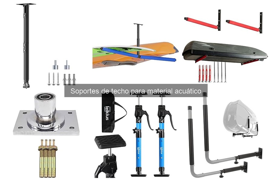 Mantenimiento de Soportes de Techo para Material Acuático