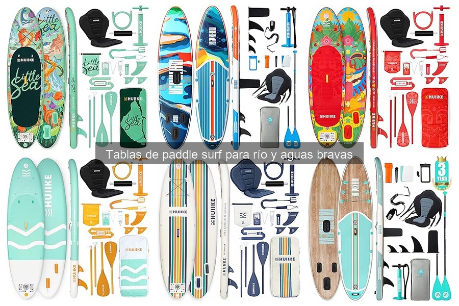 Mantenimiento de Tablas de Paddle Surf para Ríos y Aguas Bravas