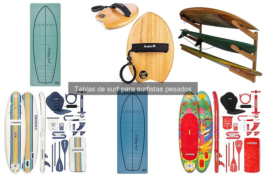 Mantenimiento de Tablas de Surf para Surfistas Pesados
