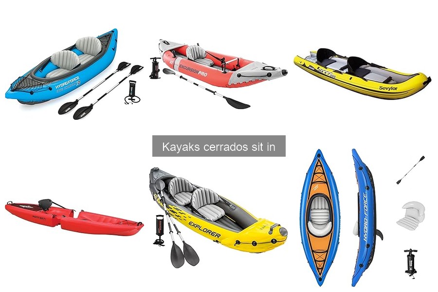 Mantenimiento del kayak cerrado sit in: Cuidados esenciales