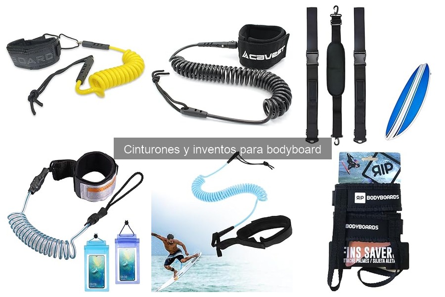 Mantenimiento y cuidado de cinturones de bodyboard