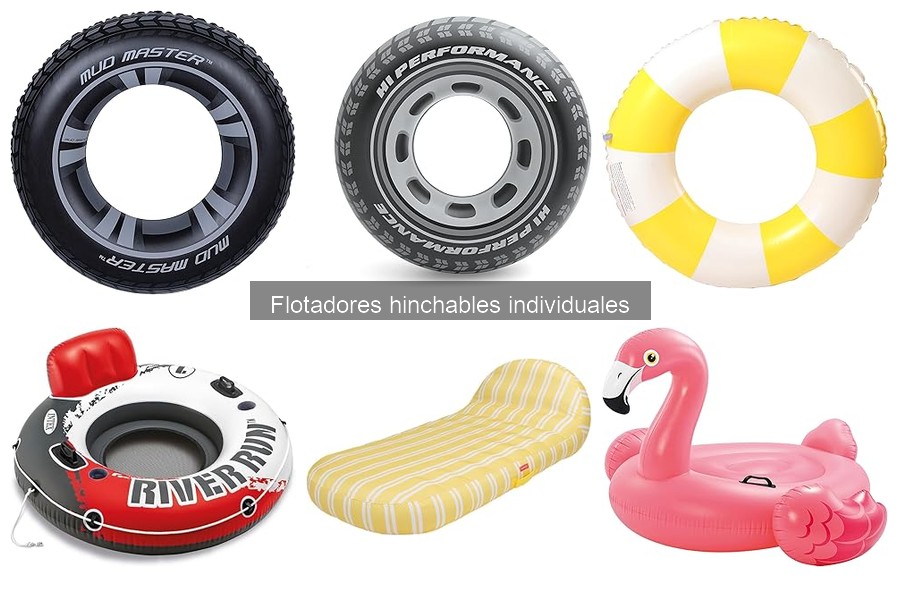 Mantenimiento y cuidado de flotadores hinchables individuales