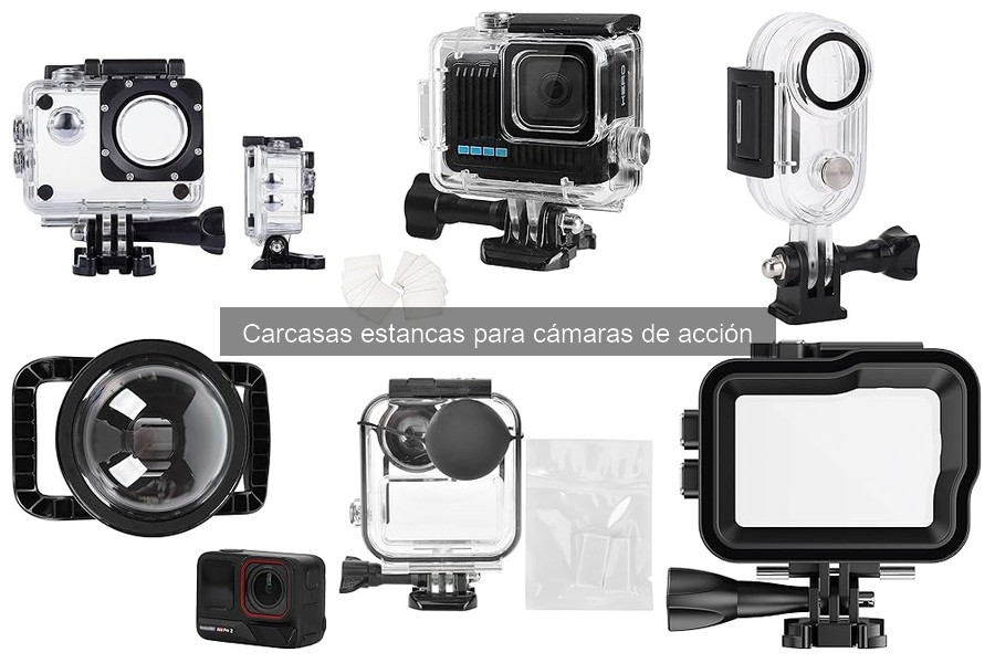 Mantenimiento y limpieza de carcasas estancas para cámaras