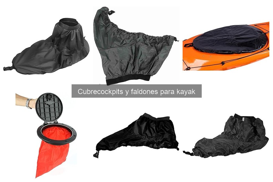 Mantenimiento y limpieza de cubrecockpits para kayak