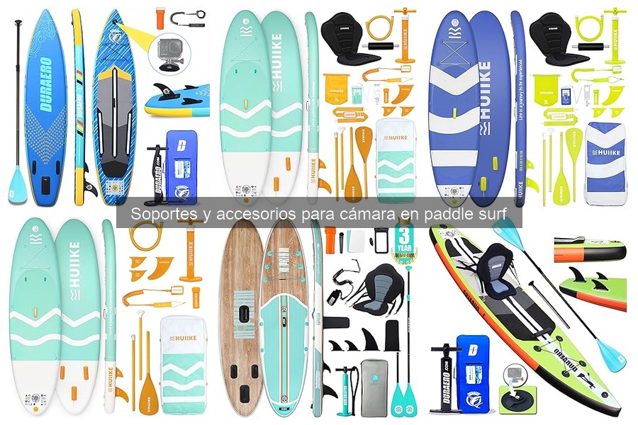 Mantenimiento y limpieza de soportes para cámara en paddle surf