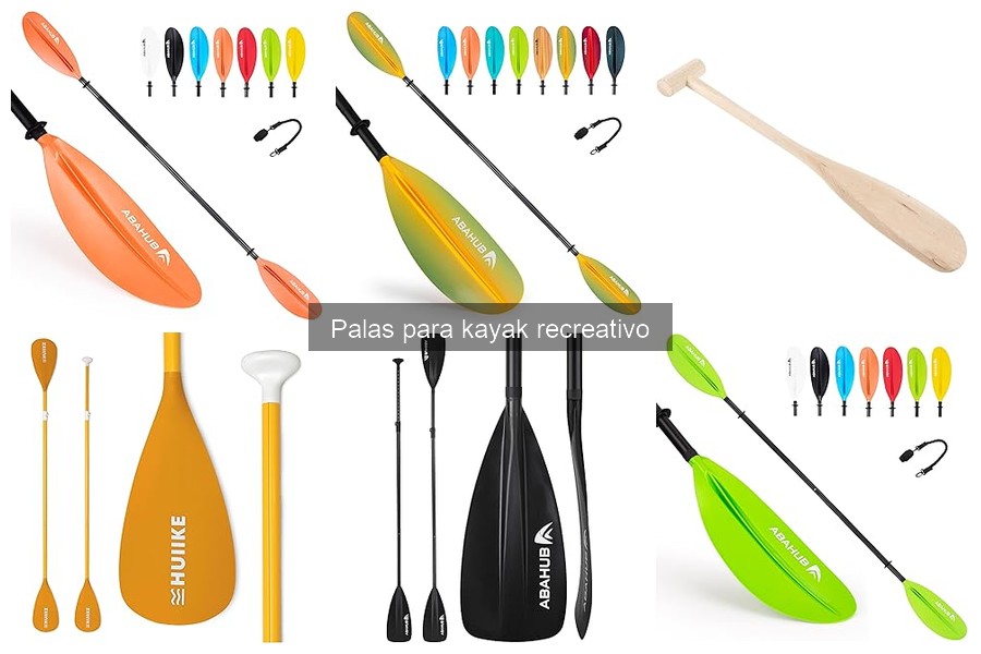 Mejor pala de kayak para viajes largos: comparativa y guía