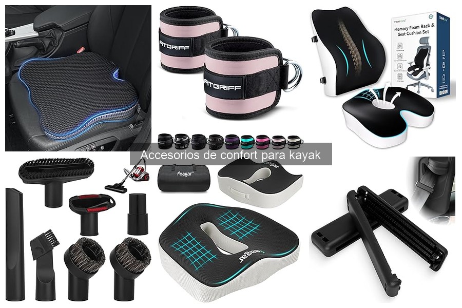 Mejores accesorios de confort para kayak en 2023
