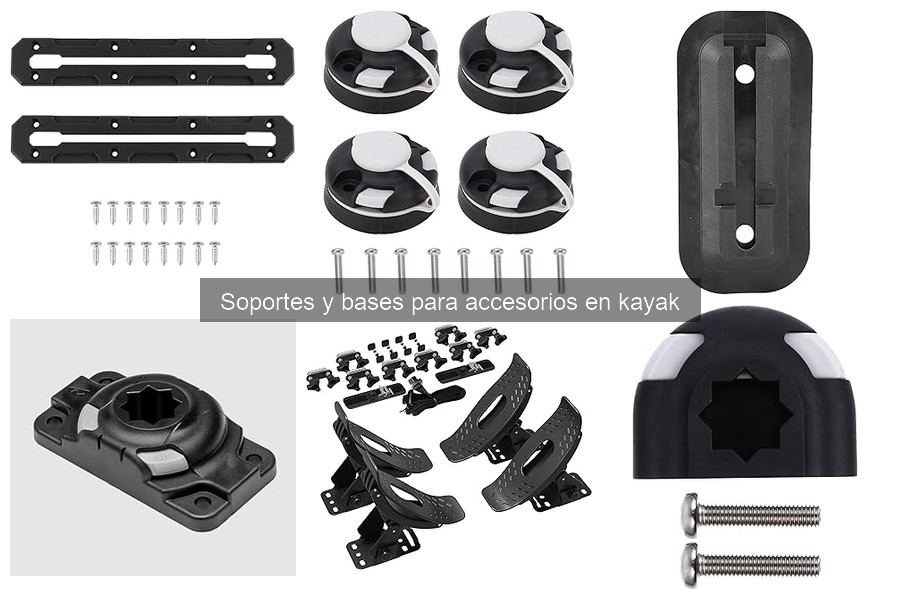 ** Mejores accesorios para soportes en kayak: mejora tu experiencia