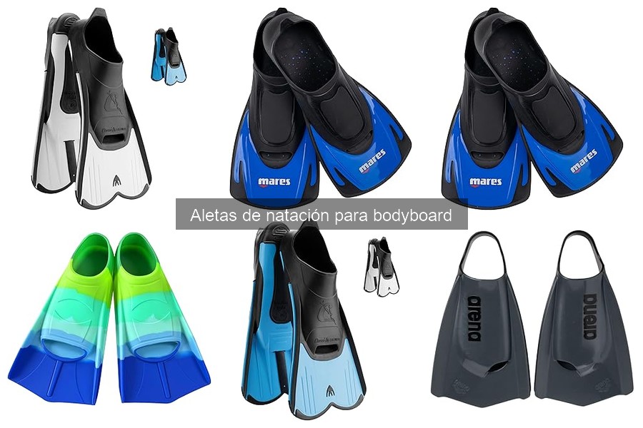 Mejores aletas de natación para bodyboard en 2023