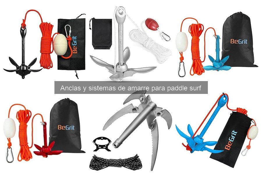 Mejores anclas para paddle surf en 2023: comparativa y precios