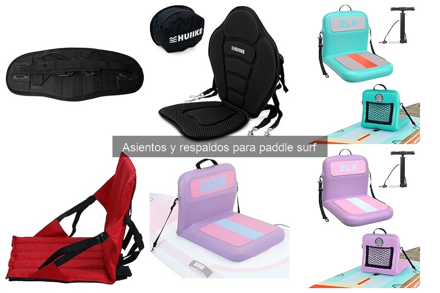 Mejores asientos para paddle surf en 2023: comparativa