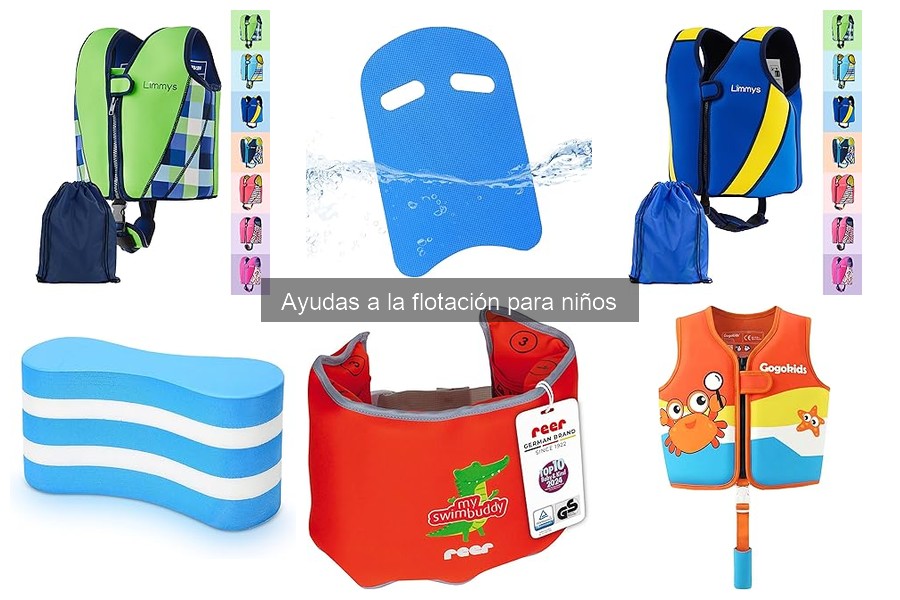 Mejores ayudas a la flotación para niños: comparativa 2023