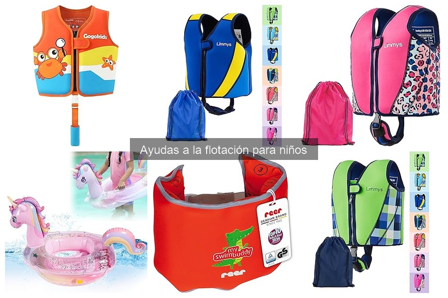 Mejores ayudas a la flotación para niños de 3 a 6 años