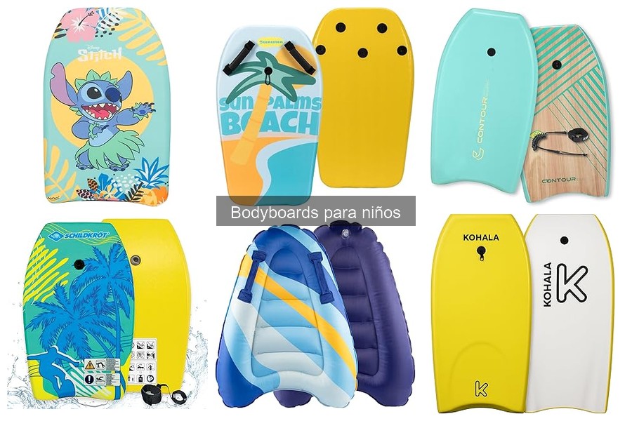 Mejores bodyboards para niños en 2023: comparativa y opiniones