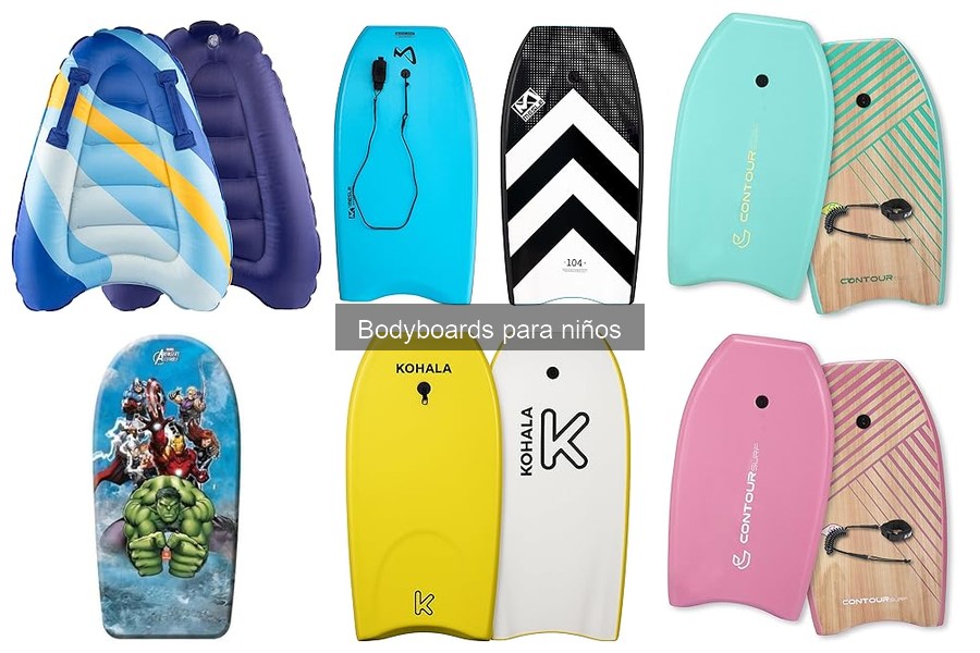 Mejores bodyboards para niños principiantes: comparativa