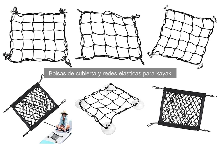Mejores bolsas de cubierta para kayak 2023: Comparativa y precios