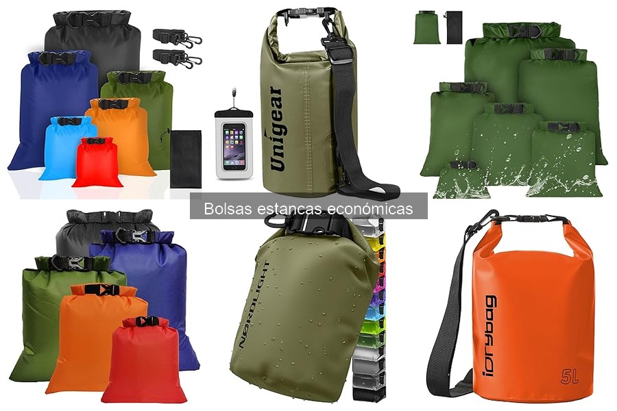 Mejores bolsas estancas económicas para paddle surf