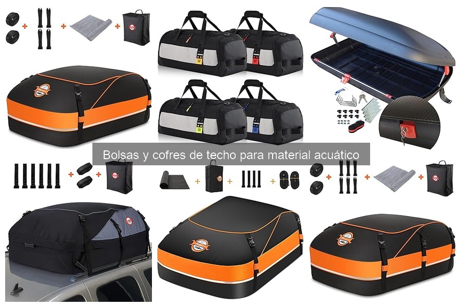 Mejores bolsas y cofres de techo para paddle surf 2023