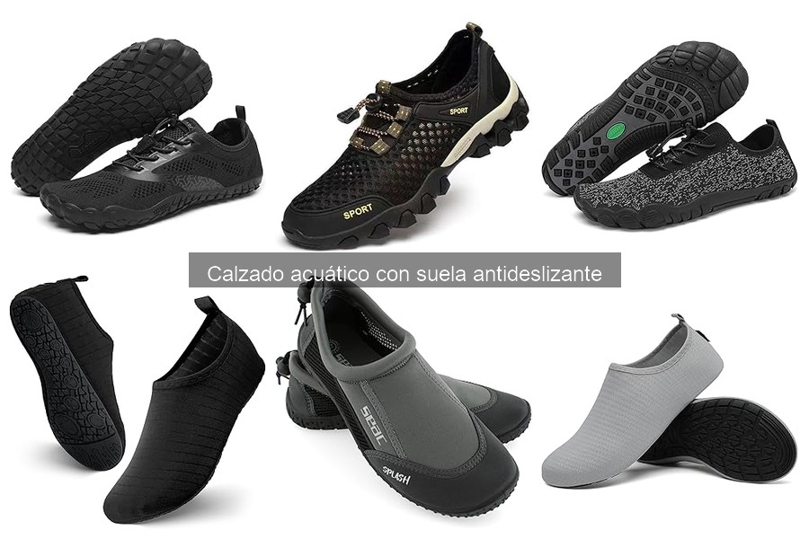 Mejores calzados acuáticos con suela antideslizante para niños